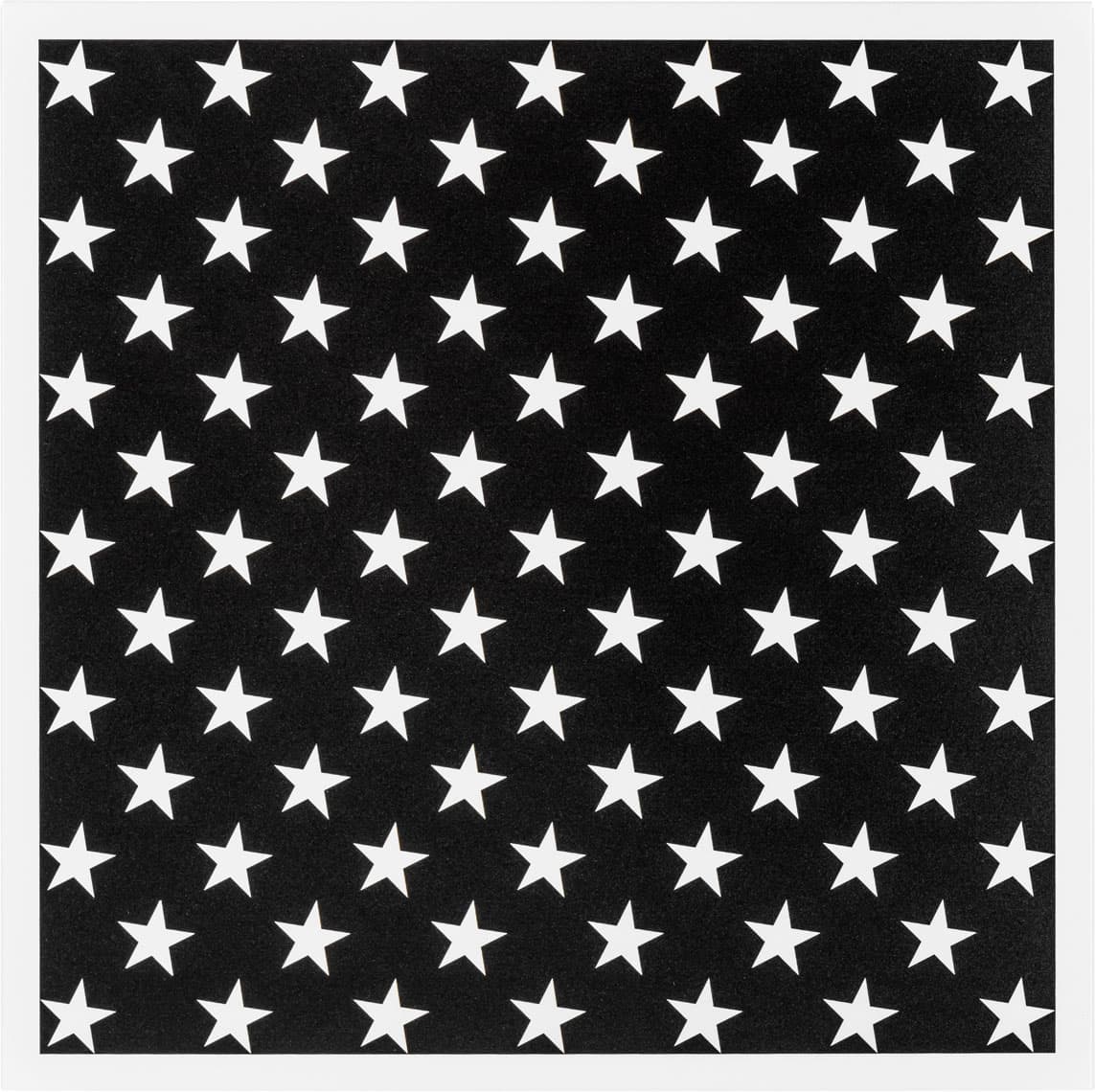 Metal front overlay White Stars Young Users