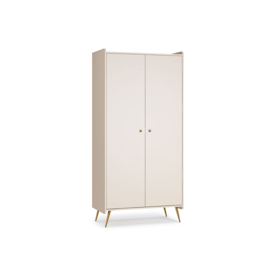 Lunea 2-door wardrobe
