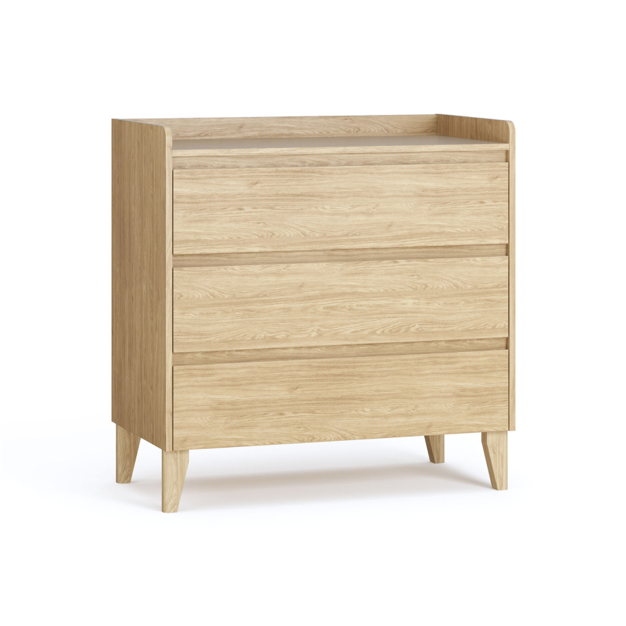 Chest of drawers with 3 drawers Muve