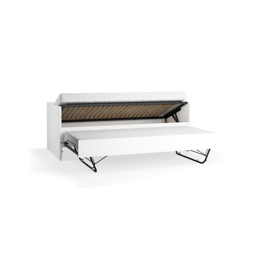 Sofa with lift-up frame and lower bed Young Users Next