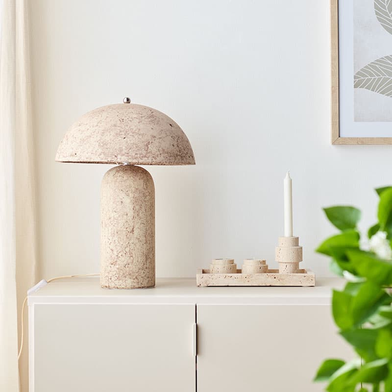 Astley House Nordic dresser lamp arrangement