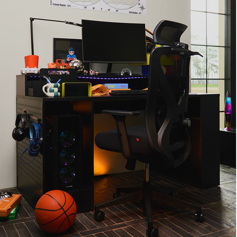 Left gaming desk Young Users Next arrangement