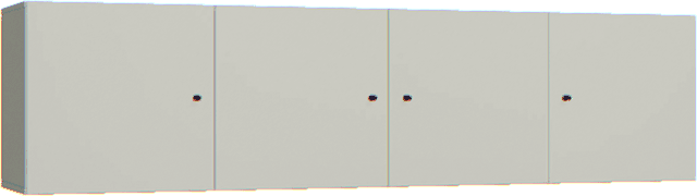 Quadruple bookcase extension Creative