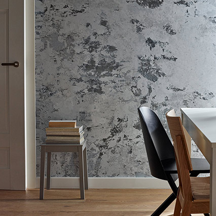 Grey stool Simple arrangement