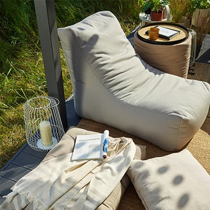 Pouffe Looz arrangement