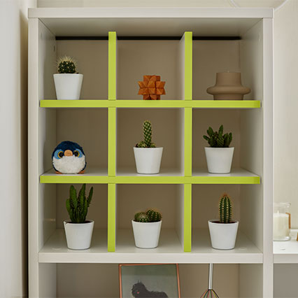 Filler Grille neon yellow Young Users arrangement