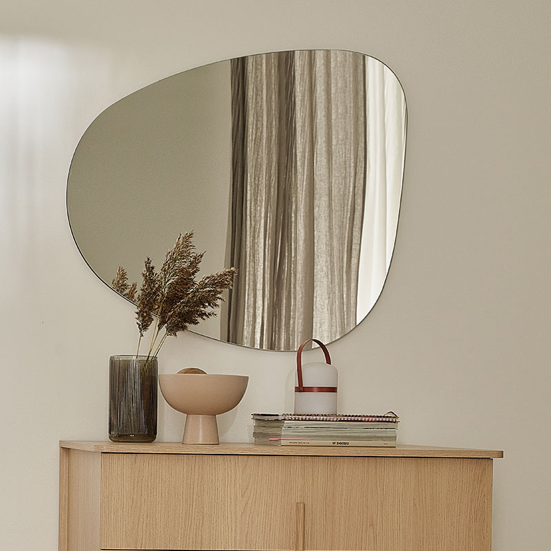 Mirror Pebble arrangement