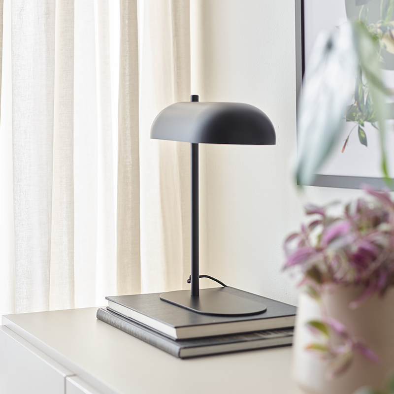 Arch Dyberg Larsen dresser lamp arrangement