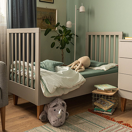 Baby bedding MINT arrangement