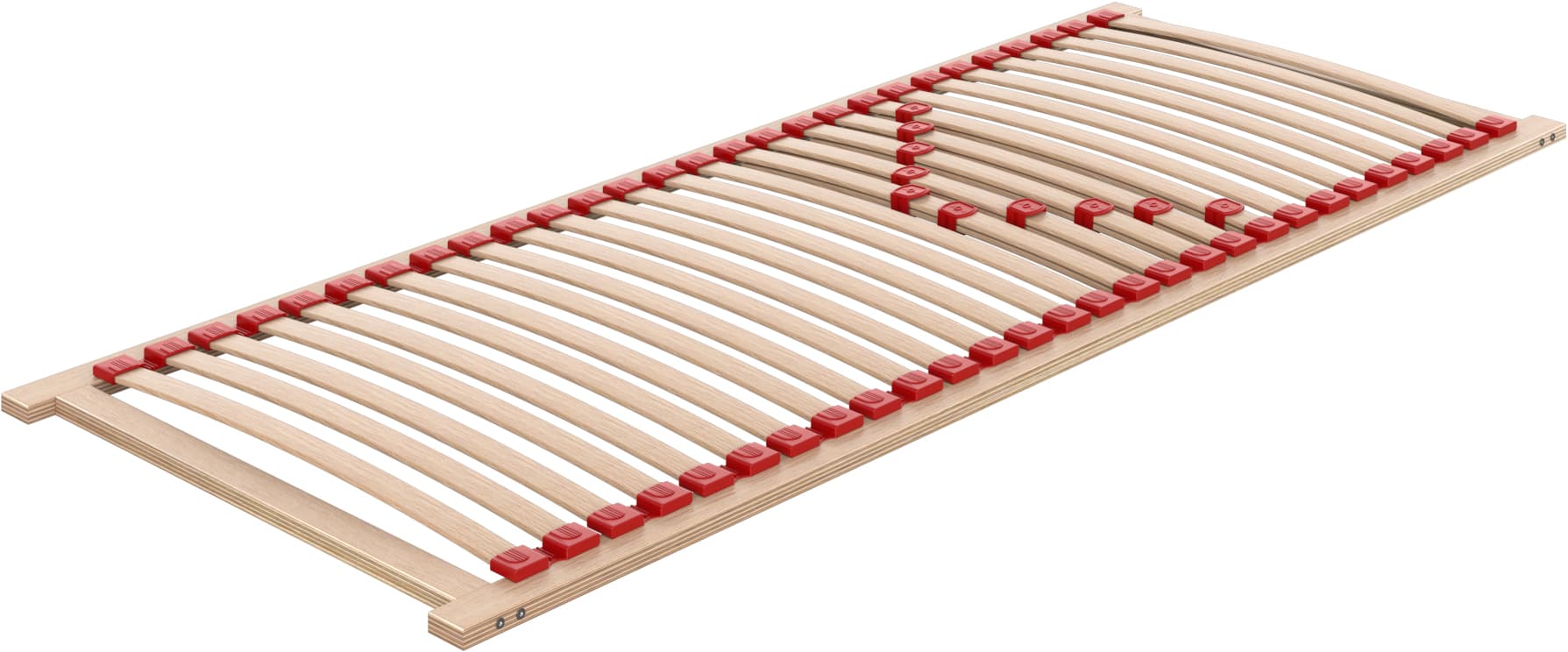 Stelaż drewniany z listwami elastycznymi Solid