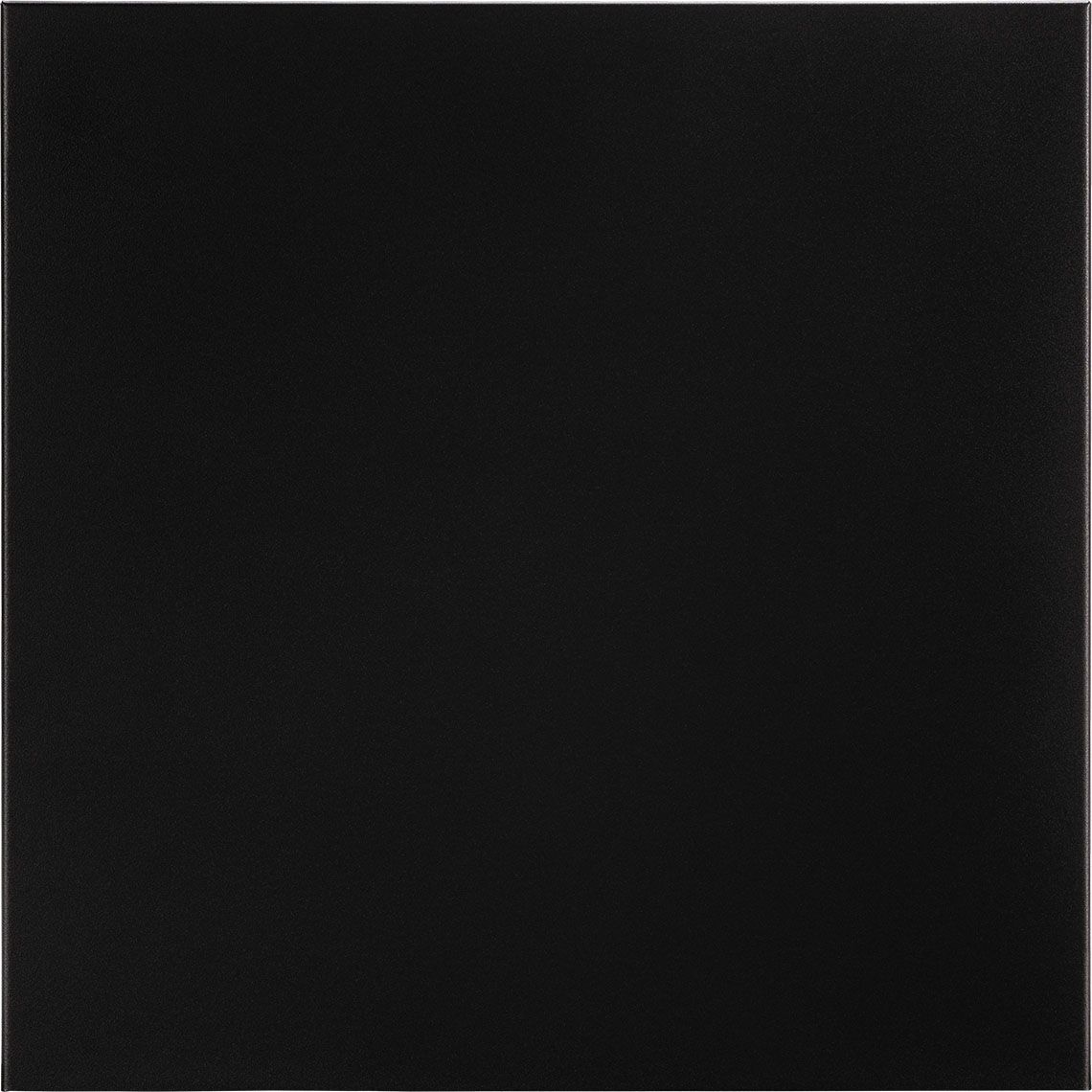 Nakładka metalowa na front biurka Black Matt Young Users