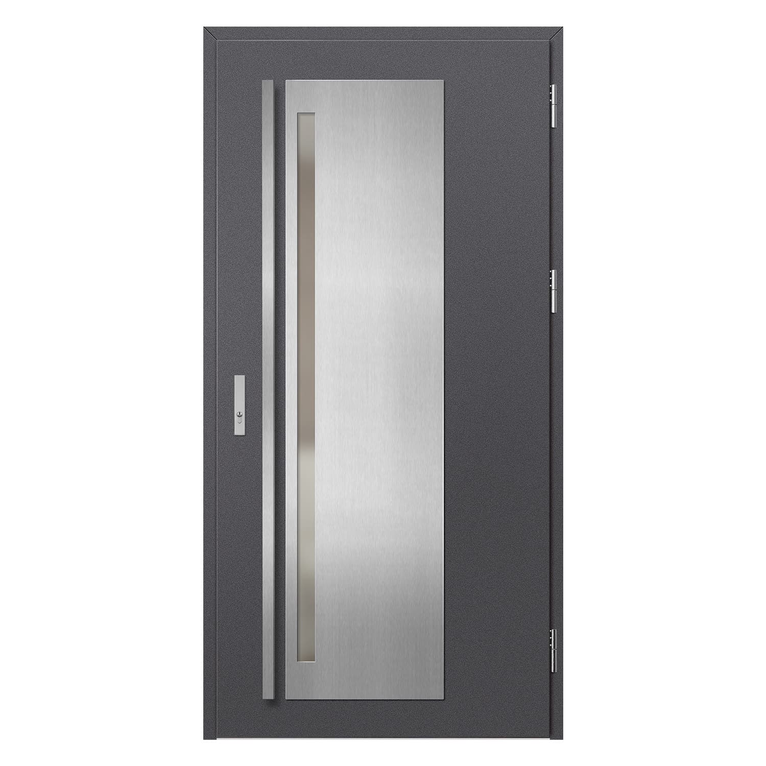 Drzwi zewnętrzne stalowe Erkado Linden 1