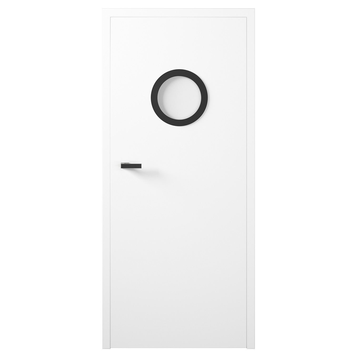 Skrzydło drzwiowe VOX Rimo+ 20 bezprzylgowe z bulajem MDF