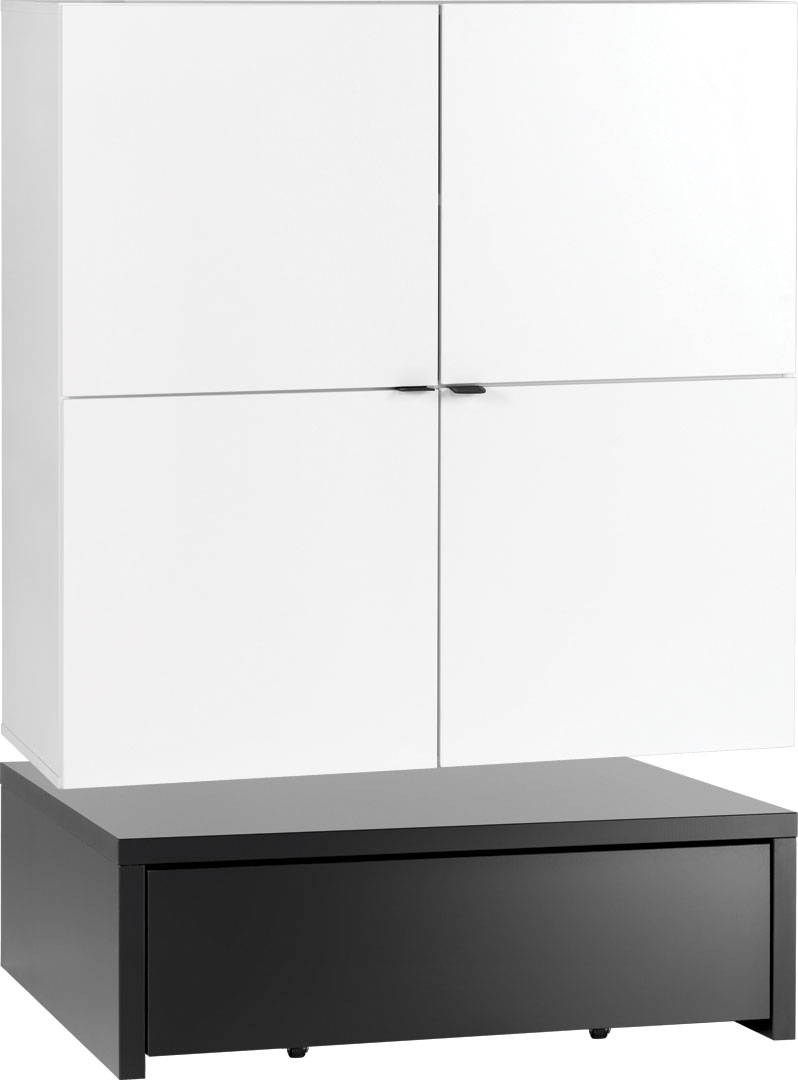 Wide chest of drawers with base 106x95 Young Users