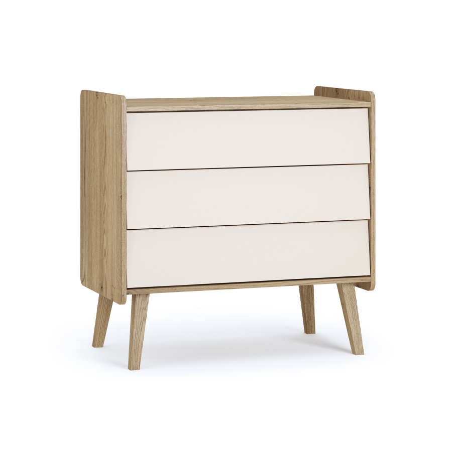 Komoda z 3 szufladami Vintage Fresh