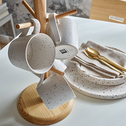 Stojak Wood aranżacja