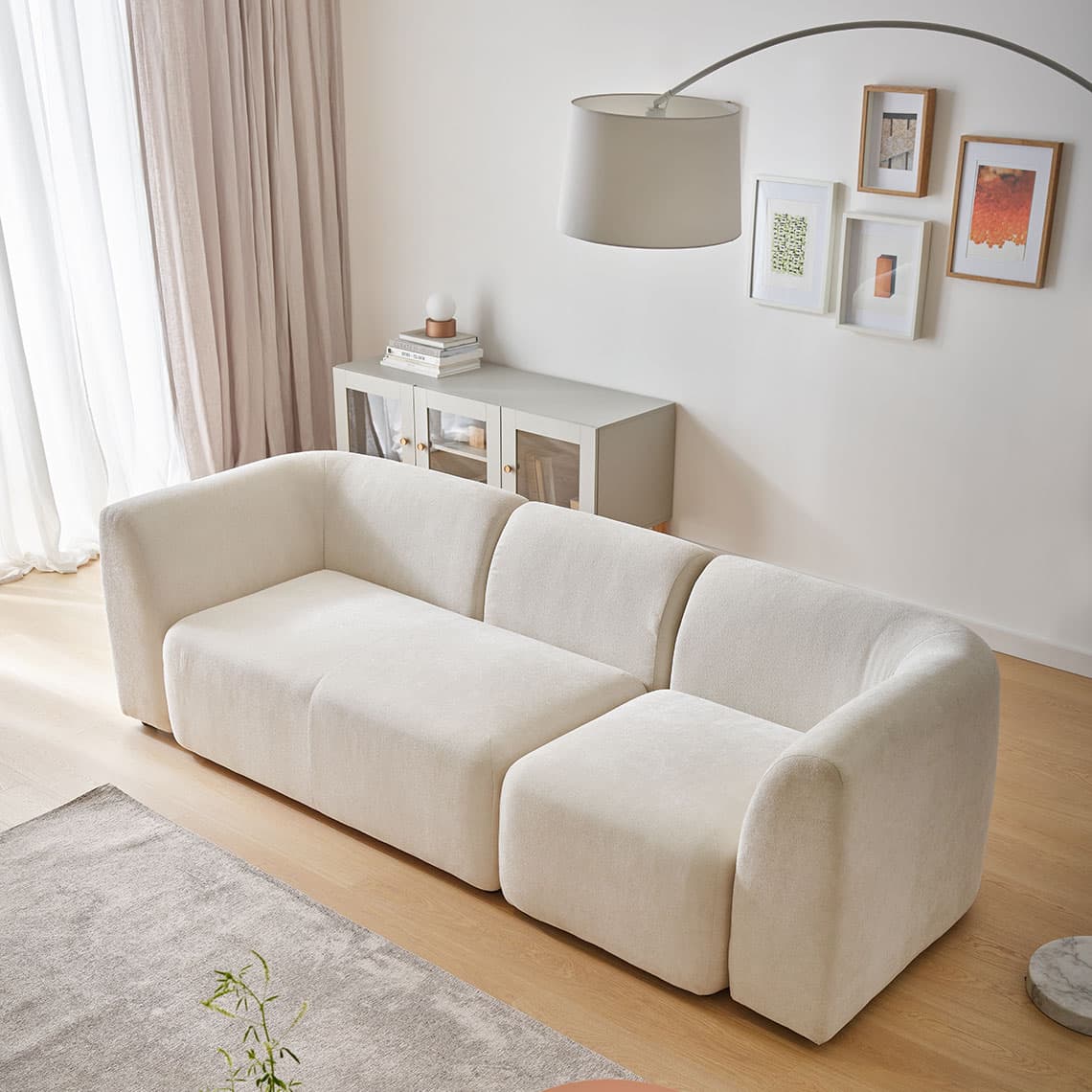 Sofa 3-osobowa II Nui aranżacja