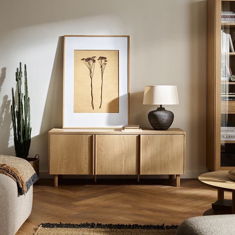 Szafka RTV wąska Well aranżacja