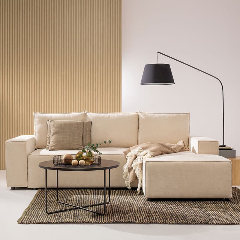 Narożnik z funkcją spania Nilla aranżacja