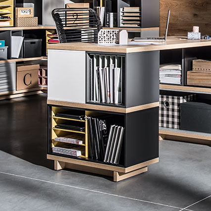 Short shelf Balance arrangement