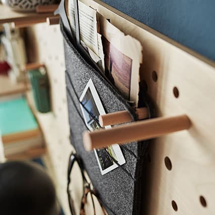 Duża kieszeń filcowa Slot aranżacja