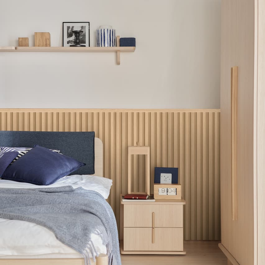 Lamele ścienne Linerio M Plus-Line 12cm x 265cm x 2,1cm aranżacja