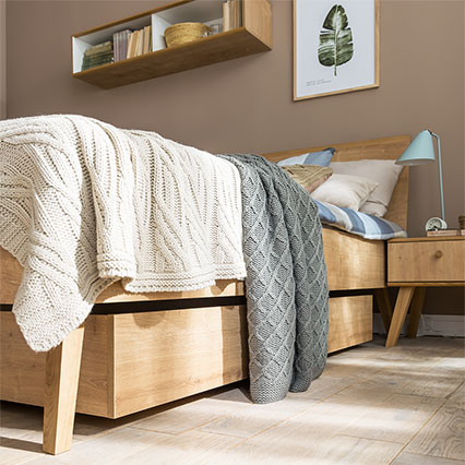 Szuflada łóżka Nature aranżacja