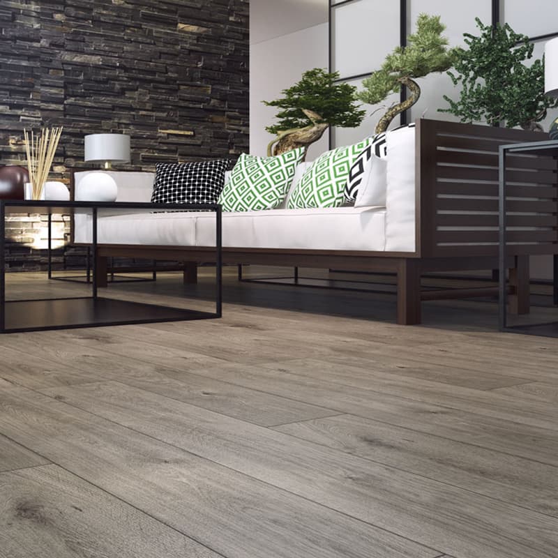 Panele podłogowe SWISS KRONO Aurum Fiori Aqua Zero Dąb Iris D4590 aranżacja