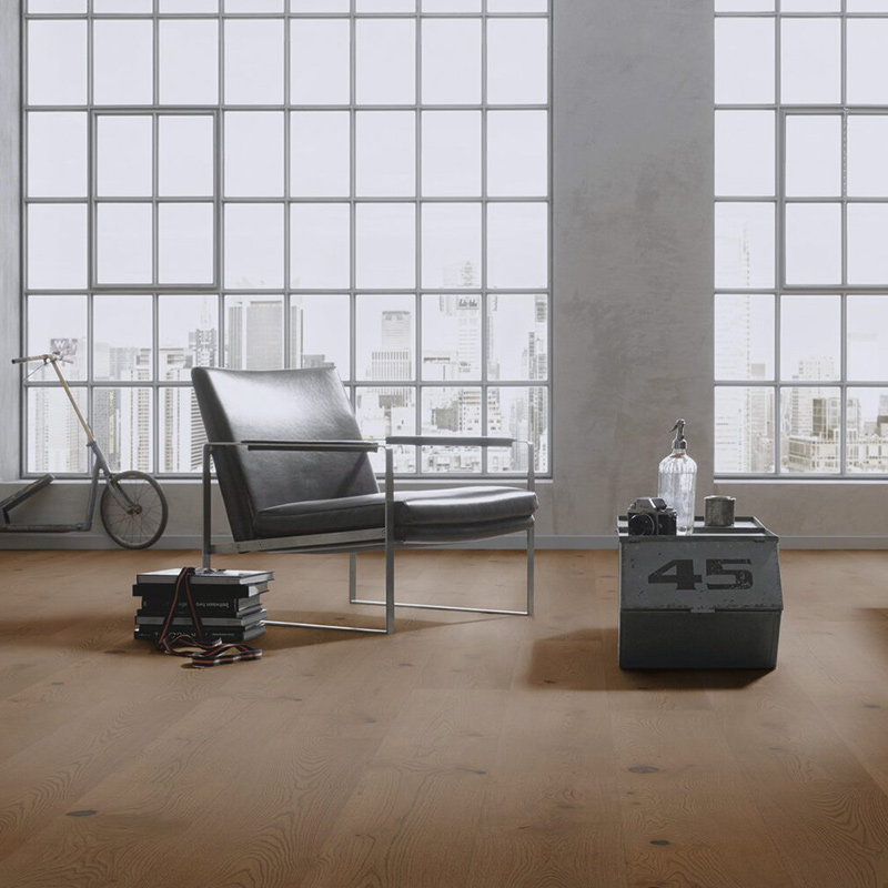 Podłoga hybrydowa Ter Hürne Hywood Classic Dąb Reivo Z07a aranżacja