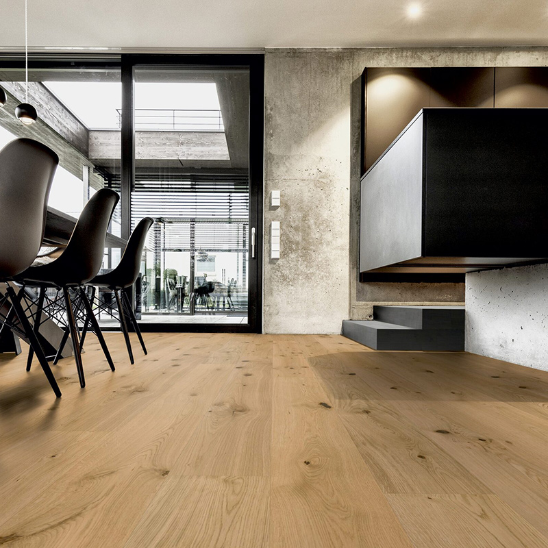 Podłoga hybrydowa Ter Hürne Hywood Classic Dąb Wind Cave Z03a aranżacja