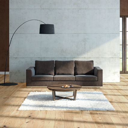 Deska podłogowa VOX lakierowana SKANDINAVIEN 1-lamelowa Dąb Gotlandia aranżacja