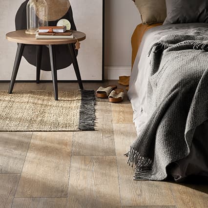 Panele winylowe z twardym rdzeniem VOX Rigio Oak Leta aranżacja