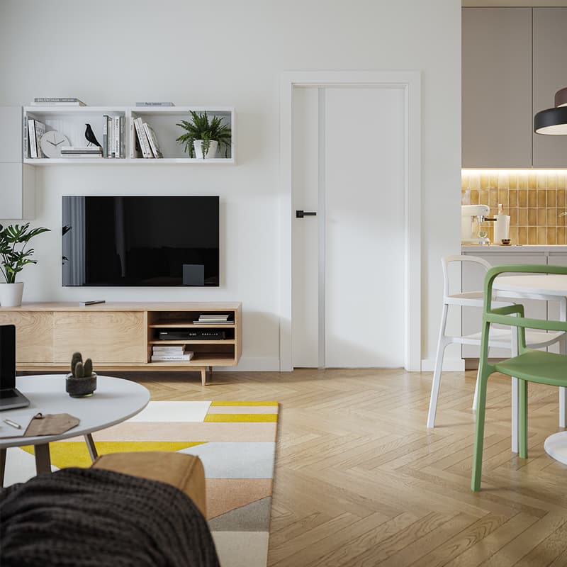 Skrzydło drzwiowe Porta Focus Premium 4.A aranżacja