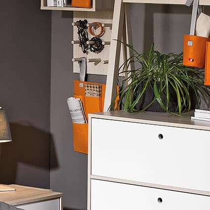 Organizer Ordo pomarańczowy Spot Young aranżacja