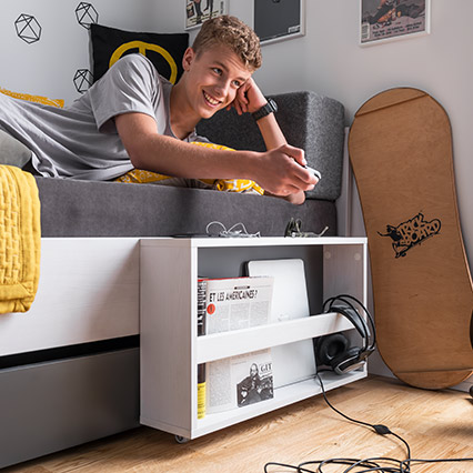 Przybornik szuflady kanapy/łóżka Nest aranżacja