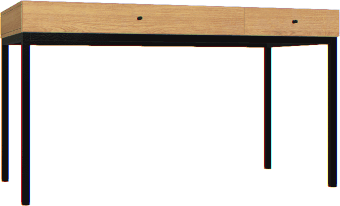 Biurko Creative dębowo czarne